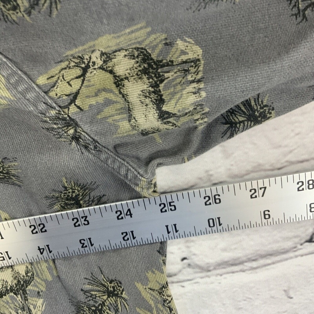 Vintage Columbia Sportswear Shirt Button Down Mens Sz XL Stag Buck Hunting Print - Picture 10 of 12